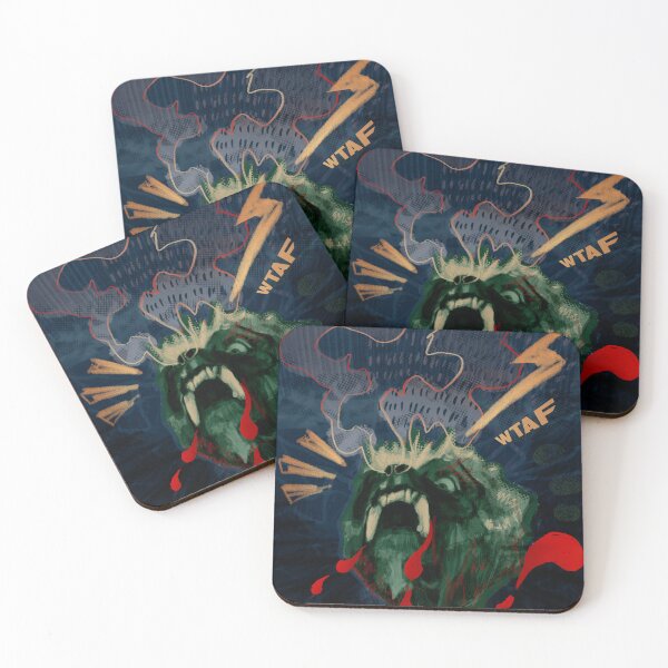 Item preview, WTAF a Screaming Monkey! designed and sold by artofgav.
