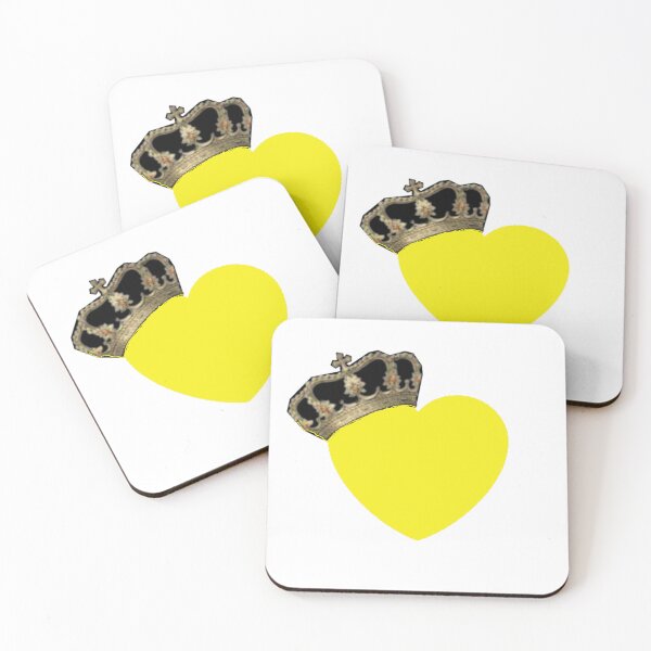 Item preview,  Royal Yellow Heart designed and sold by ErynImagination.