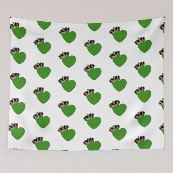 Item preview, Royal Green Heart designed and sold by ErynImagination.