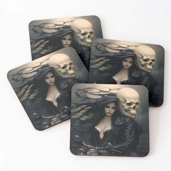 Item preview, GIRL N SKULL designed and sold by LIFEROW1.