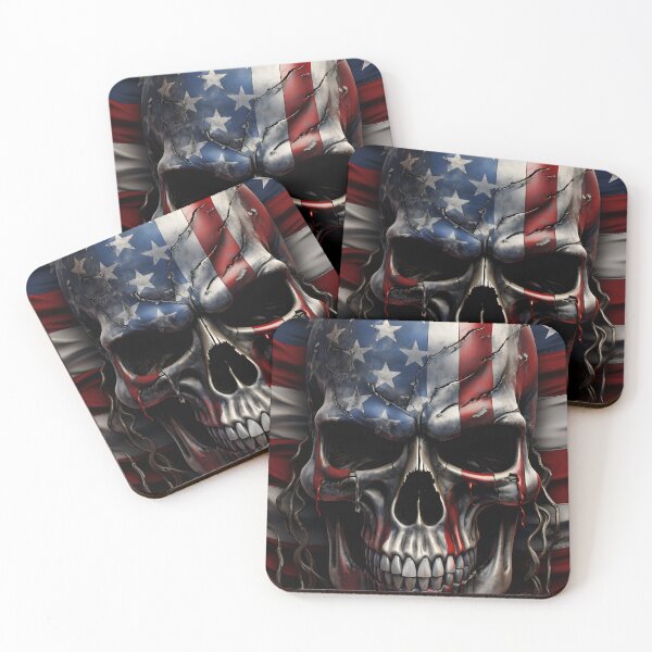Item preview, AMERICAN SKULL designed and sold by LIFEROW1.