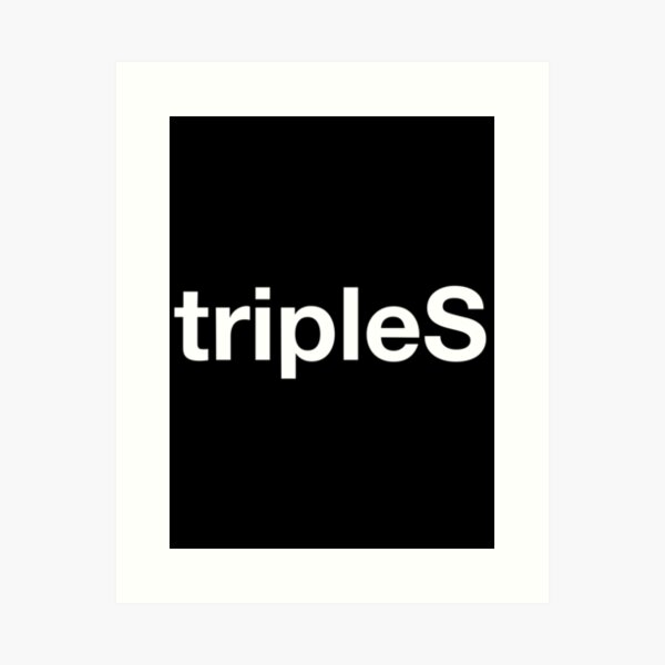 Item preview, TripleS KPop HD Logo designed and sold by KPopverse2.