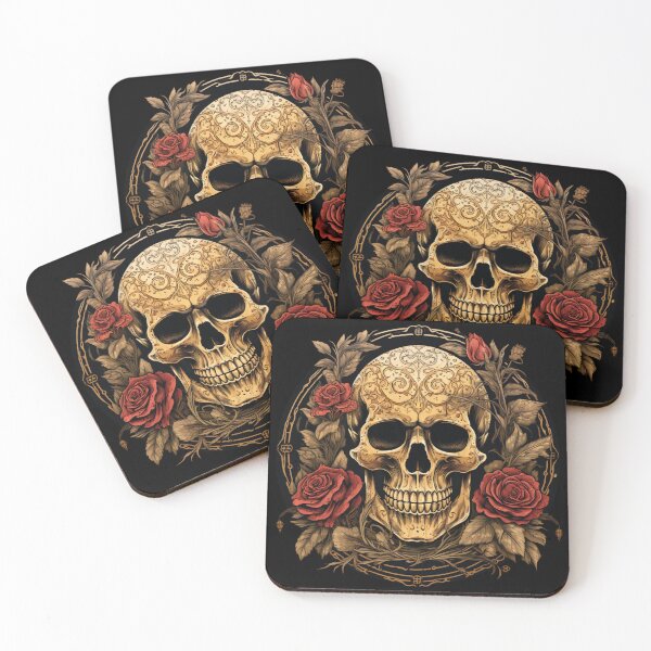 Item preview, Skull and Roses designed and sold by bfwilson.