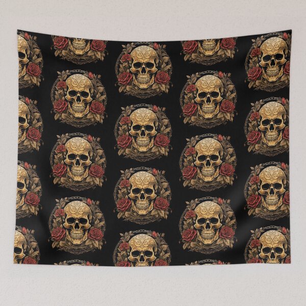 Item preview, Skull and Roses designed and sold by bfwilson.