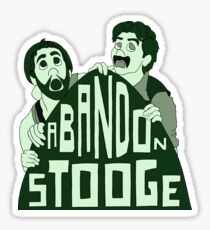 Abandon Stooge Sticker