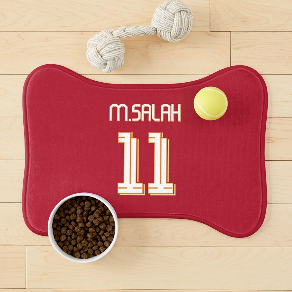 Mohamed Salah Jersey Name and Number Jersey Illustration