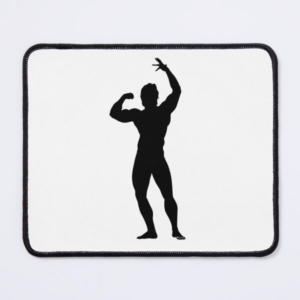Item preview, arnold pose designed and sold by GymStock.