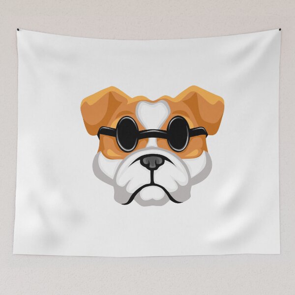 Item preview, Orange dog illustration art designed and sold by AmsaOza.