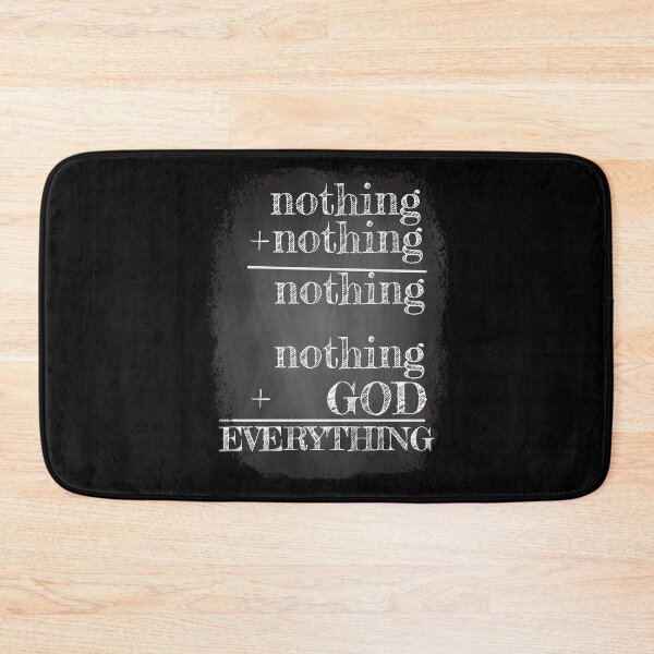 Item preview, Nothing plus God equals Everything: In the beginning God (Genesis 1:1) designed and sold by Nange and Gabe.