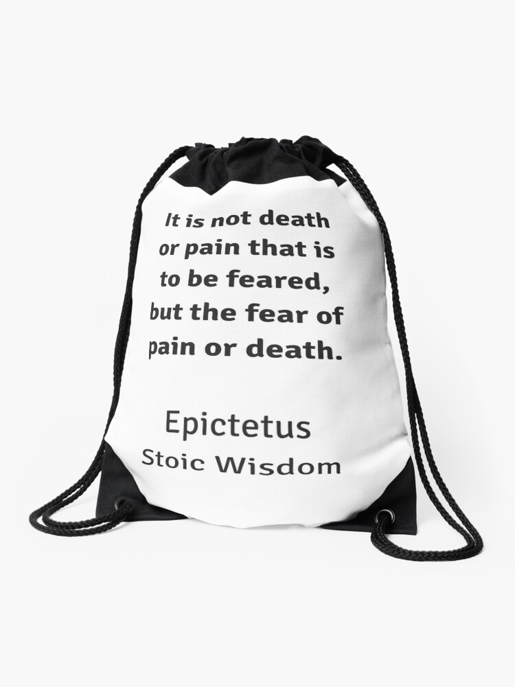 Sac A Cordon Sagesse Stoique Citations De Philosophie