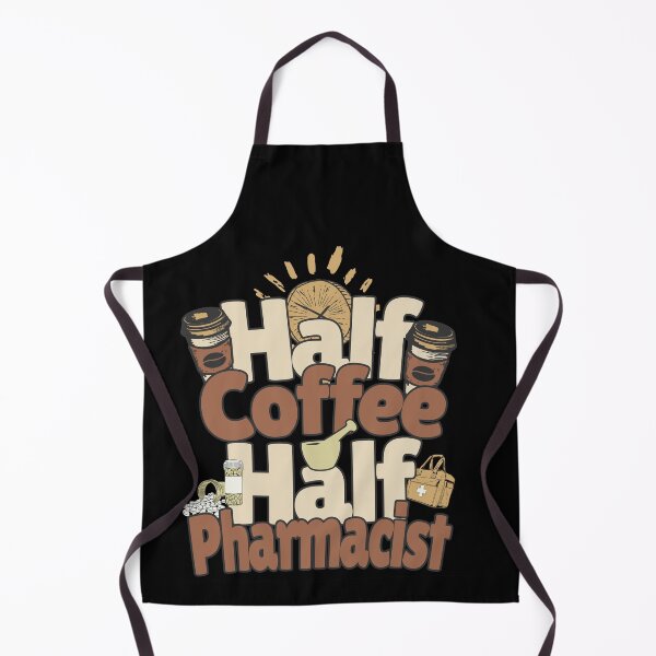 Item preview, Half-coffee, half-pharmacist. Perfect pharmacist gift. designed and sold by Zandalus.