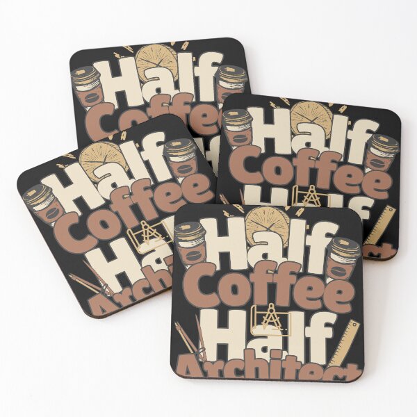 Item preview, Half-coffee, half-architect. Perfect architect gift. designed and sold by Zandalus.