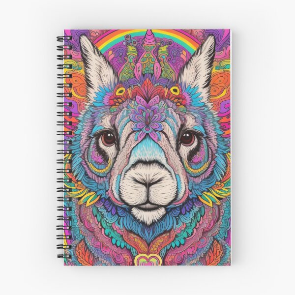 Item preview, Crazy rainbow Lama designed and sold by JetShoppers.