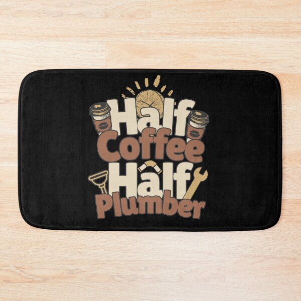 Item preview, Half-coffee, half-plumber. Perfect plumber gift. designed and sold by Zandalus.