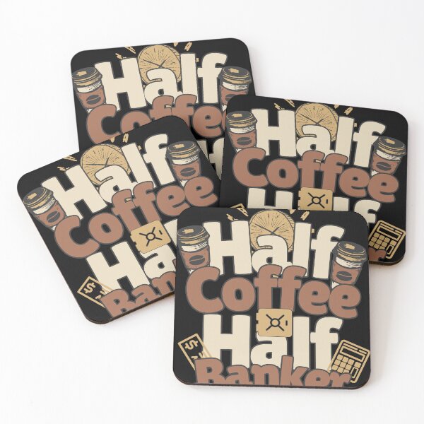 Item preview, Half-coffee, half-banker. Perfect banker gift. designed and sold by Zandalus.