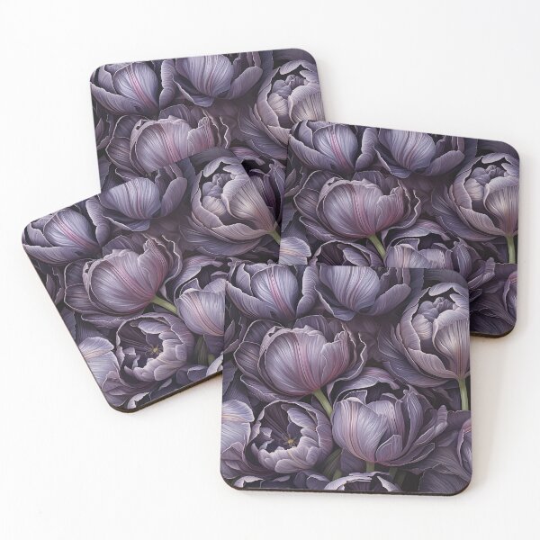 Item preview, Purple Tulip Splendor Captivating Floral Elegance designed and sold by samar2016.