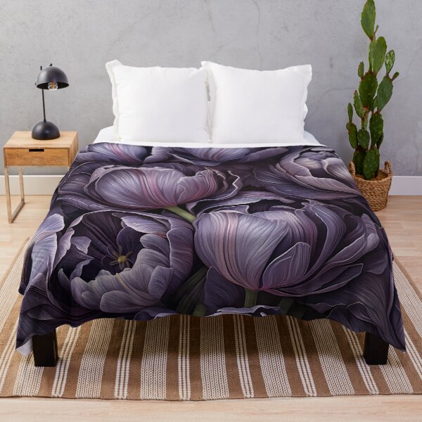 Item preview, Purple Tulip Splendor Captivating Floral Elegance designed and sold by samar2016.