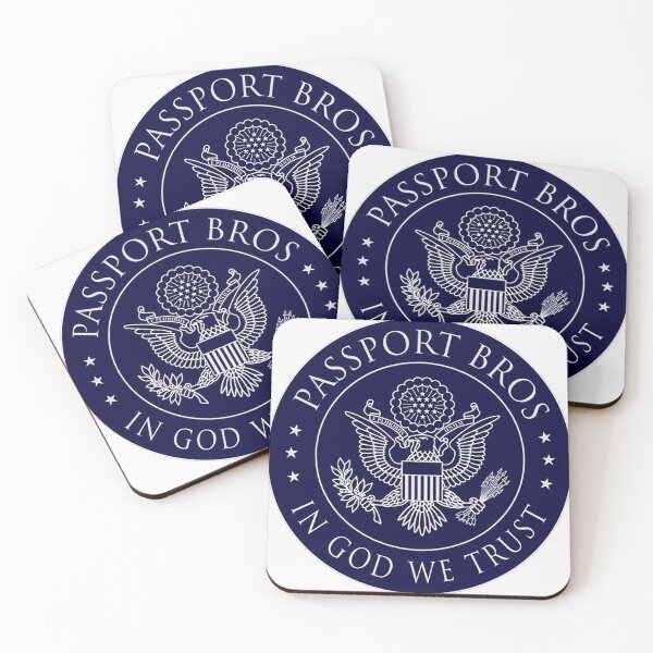 Item preview, Logotipo de Passport Bros designed and sold by Lidoverse.