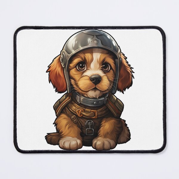 Item preview, Cute Warrior Dog v4 designed and sold by CatSithMother.