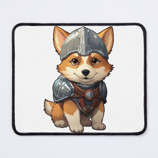 Item preview, Cute Warrior Dog v2 designed and sold by CatSithMother.