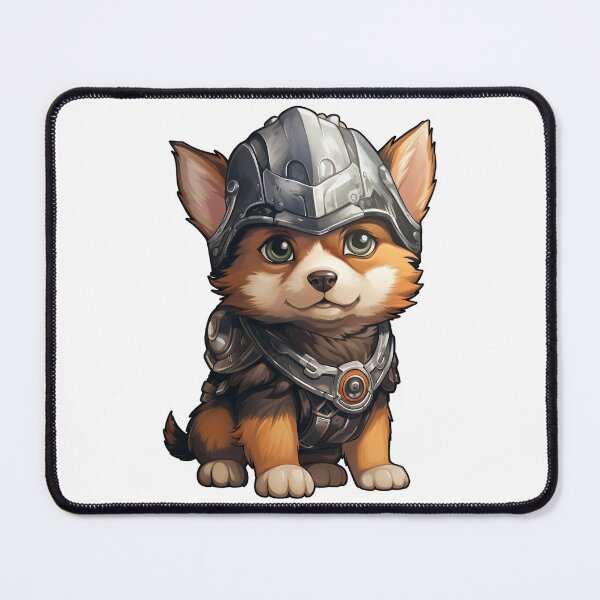 Item preview, Cute Warrior Dog v1 designed and sold by CatSithMother.