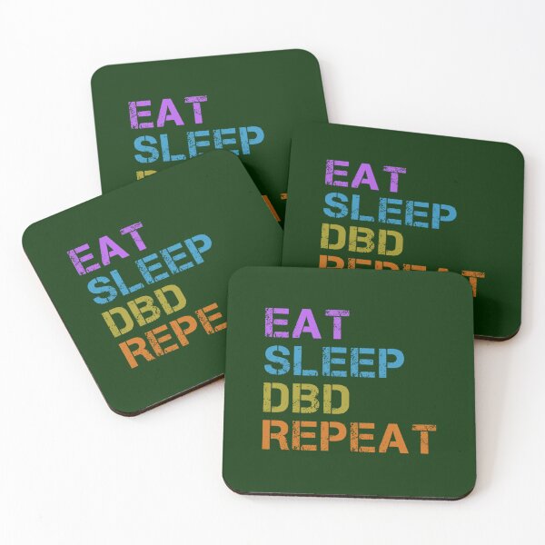 Item preview, EAT SLEEP DBD REPEAT designed and sold by altenwerthhelen.