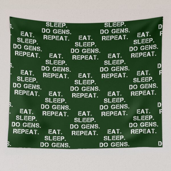 Item preview, EAT SLEEP DO GENS REPEAT designed and sold by altenwerthhelen.