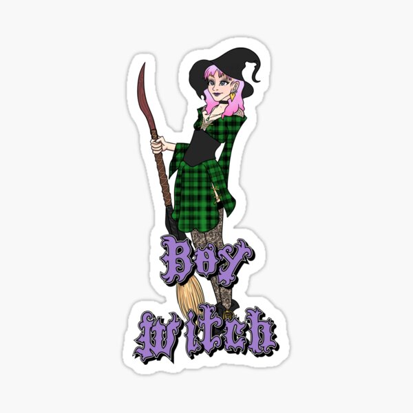 Item preview, Boy Witch Broom designed and sold by WitchyDragoon.