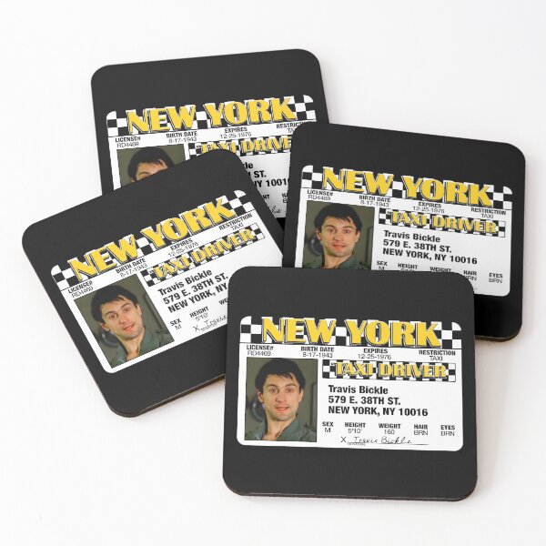Item preview, Travis Bickle Taxi License designed and sold by acquiesce13.