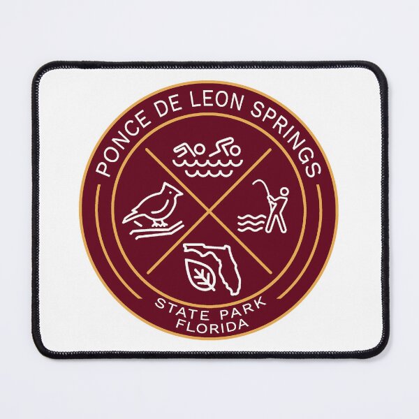 Item preview, Ponce De Leon State Park Florida Heraldic Logo designed and sold by VanyaKar.