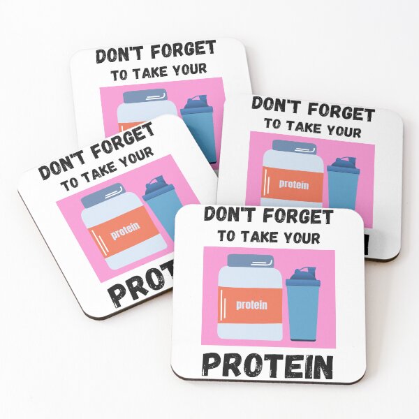 Item preview, Don't Forget to Take Your Protein designed and sold by Mvcias.