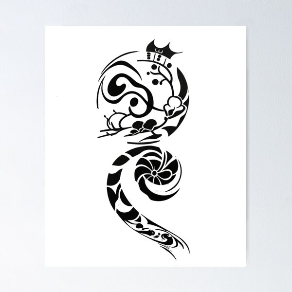 Item preview, black and white harmony designed and sold by Majkel & Majkel.