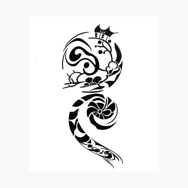 Item preview, black and white harmony designed and sold by Majkel & Majkel.