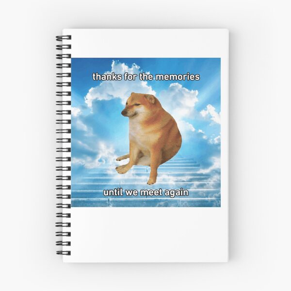 Item preview, Cheems Shiba Inu RIP the most viral dog on the internet .cheems thanks for the memories until we meet again  designed and sold by kalvinphelips.