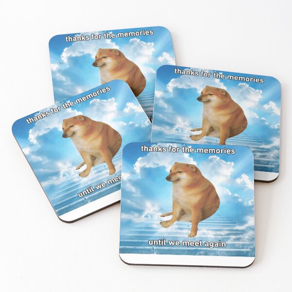 Item preview, Cheems Shiba Inu RIP the most viral dog on the internet .cheems thanks for the memories until we meet again  designed and sold by kalvinphelips.