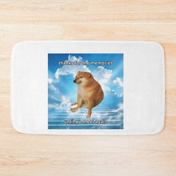 Item preview, Cheems Shiba Inu RIP the most viral dog on the internet .cheems thanks for the memories until we meet again  designed and sold by kalvinphelips.