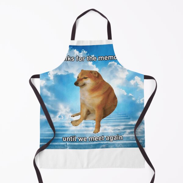 Item preview, Cheems Shiba Inu RIP the most viral dog on the internet .cheems thanks for the memories until we meet again designed and sold by kalvinphelips.