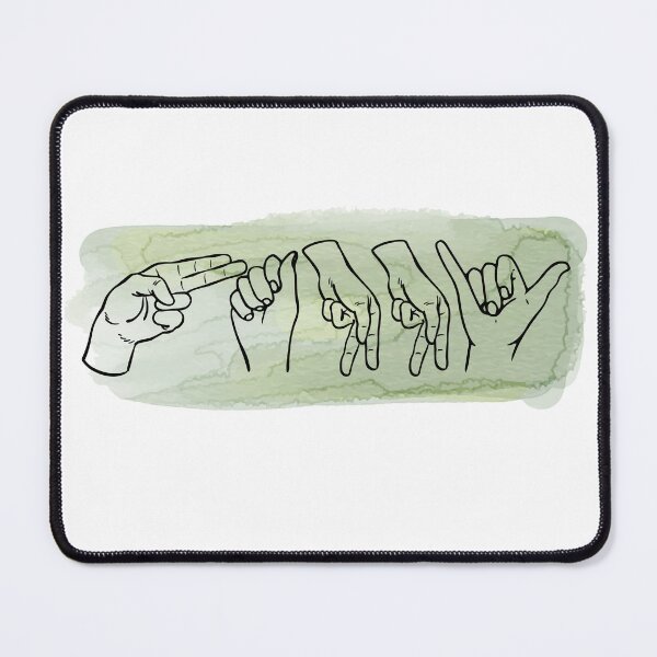 Item preview, Fingerspell Happy designed and sold by LoveGraceValor.
