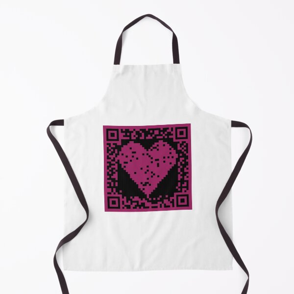 Item preview, QR Code love in red-purple designed and sold by HelenDBVickers.