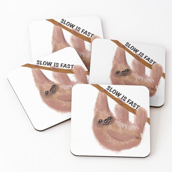 Item preview, Slow is Fast. Sloth’s life designed and sold by Artprentice.