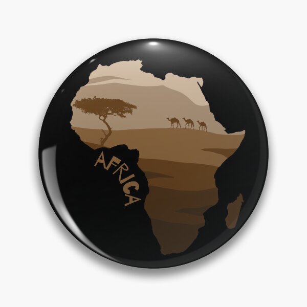 Item preview, Africa map designed and sold by corralmontana.