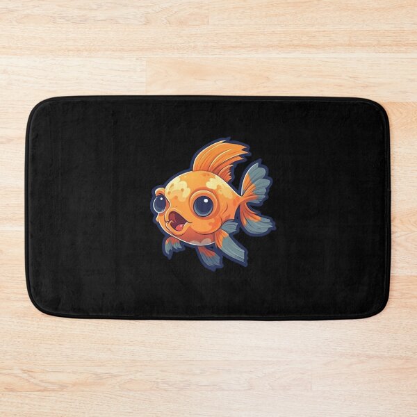 Item preview, Cute Goldfish, Cartoon Style, Sticker Illustration designed and sold by art-max-jenner.