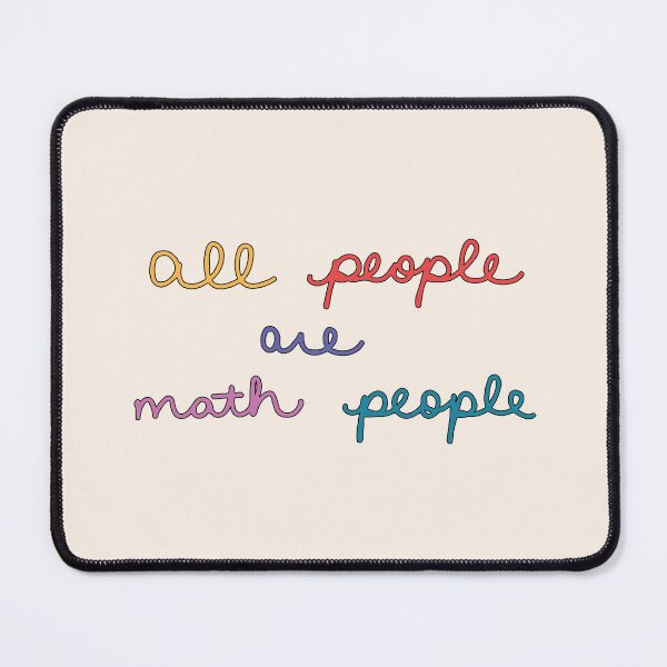 Item preview, All People Are Math People designed and sold by KirstenMorris.