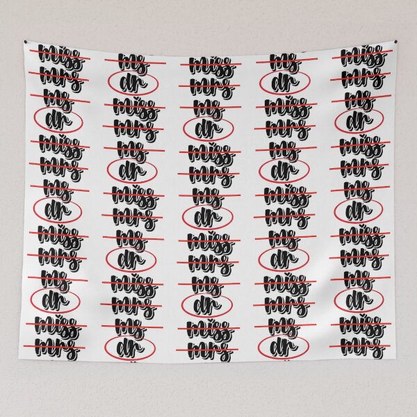 Item preview, Miss Mrs Ms Dr Checklist  designed and sold by EchoSchweitzer.