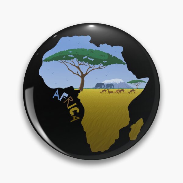 Item preview, Africa map designed and sold by corralmontana.