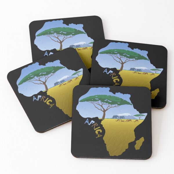 Item preview, Africa map designed and sold by corralmontana.