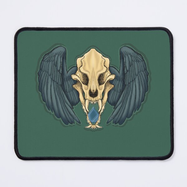 Item preview, Winged skull designed and sold by Faithdrawz.