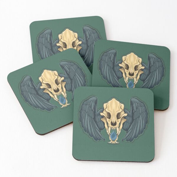 Item preview, Winged skull designed and sold by Faithdrawz.