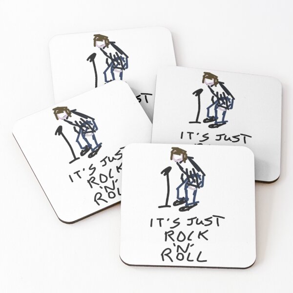 Item preview, LIAM GALLAGHER - IT'S JUST ROCK N ROLL - ORIGINAL SKETCH UNIQUE DESIGN designed and sold by EchoSchweitzer.