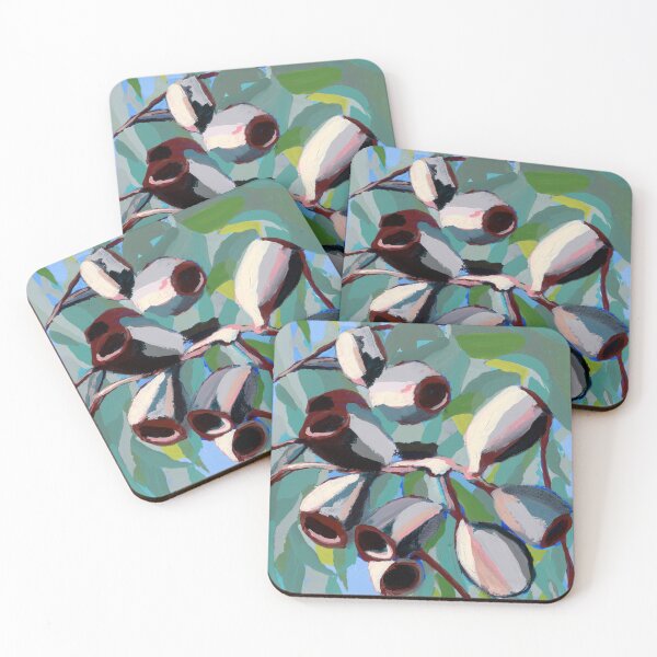 Item preview, Australian Gumnuts Handpainted by Leah Gay designed and sold by leahgay.